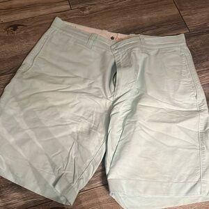 Mens j crew light green teal short size 34